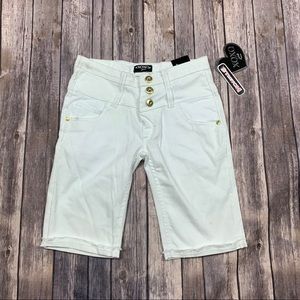 Xoxo white shorts